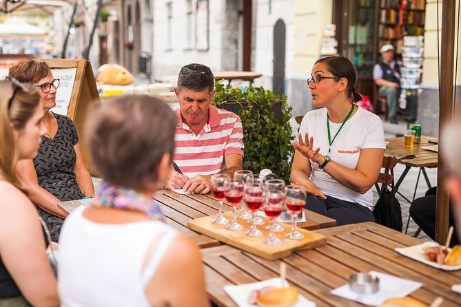 Slovenian culinary experience in Ljubljana - small group - tour - Five stops, nine dishes, and four glasses of wine