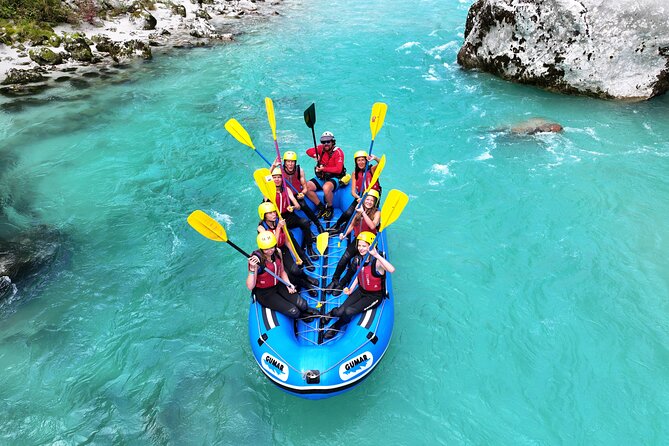 Soča River Rafting Adventure in Bovec - Paddling Grade 2 to 3 rapids on the Soča