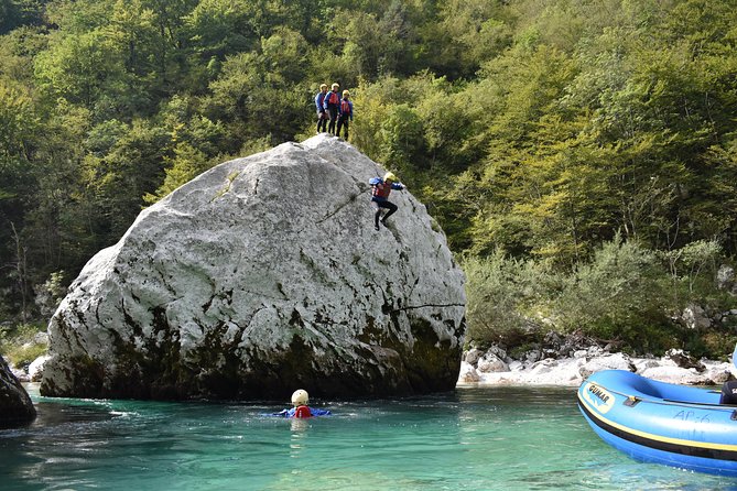 Soča River Rafting Adventure in Bovec - Swimming stops in cold alpine water