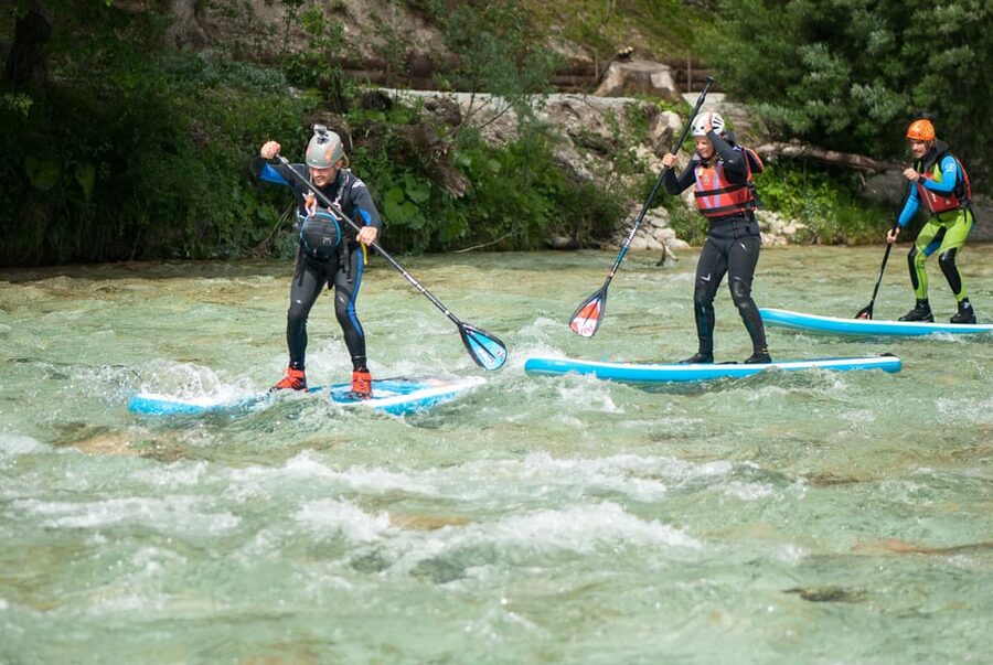 Soča Whitewater Stand-up Paddle Board: Small Group Adventure - Seventy minutes on the Soča River