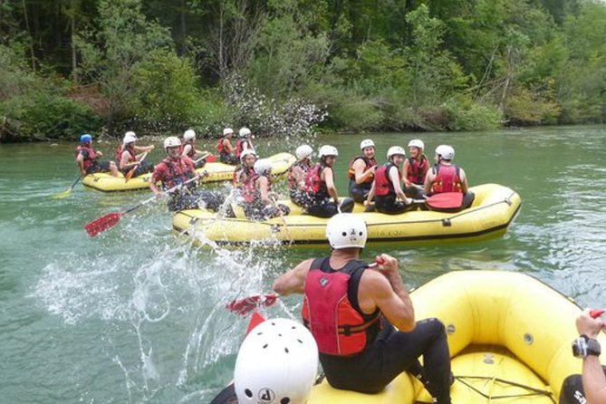 The best Rafting on Sava river in Bled - Meeting at Mamut Slovenia in central Bled