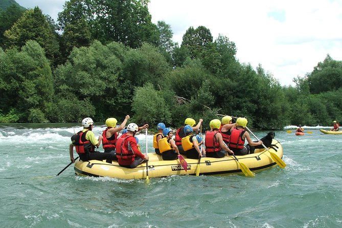 The best Rafting on Sava river in Bled - The first Sava section: rapids and river scenery