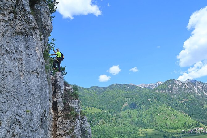 Via Ferrata for Beginners a Step by Step Course in Mojstrana - The first lesson: harnesses, helmets, and clipping in