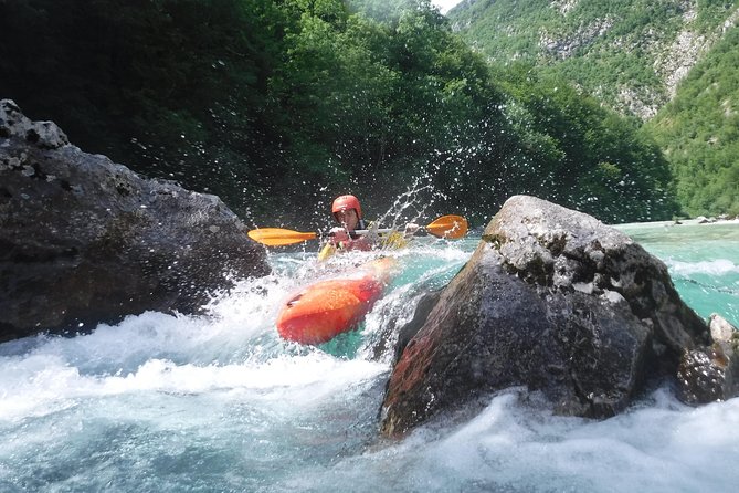 Whitewater Kayak Course on Soca River - Day Two: A River Section Chosen for Progress