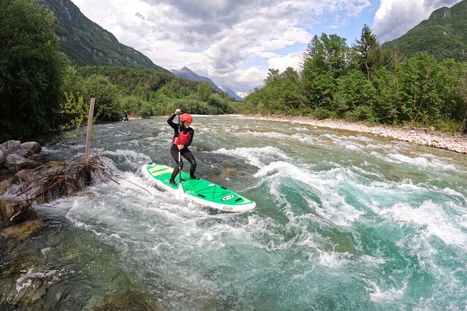 Whitewater Paddle Boarding on Soca River - The briefing explains more than paddle strokes
