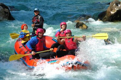 Whitewater Rafting on Soca River, Slovenia