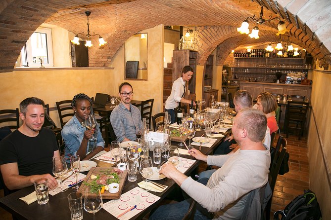 Wine Tasting, Slovenian Wine Story - Prosciutto, cheese, olives, and bread
