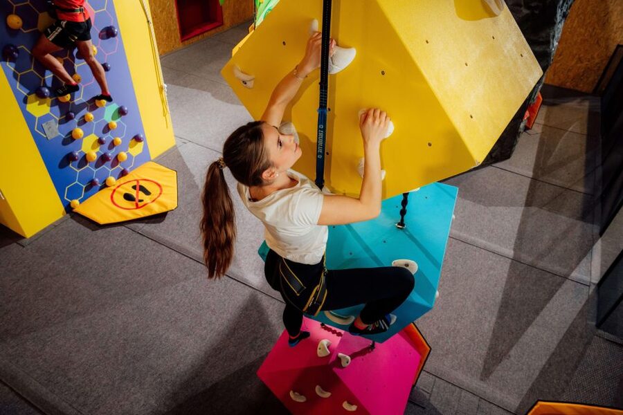 Woop! Fun park with 21 attractions - What parents can do during the session