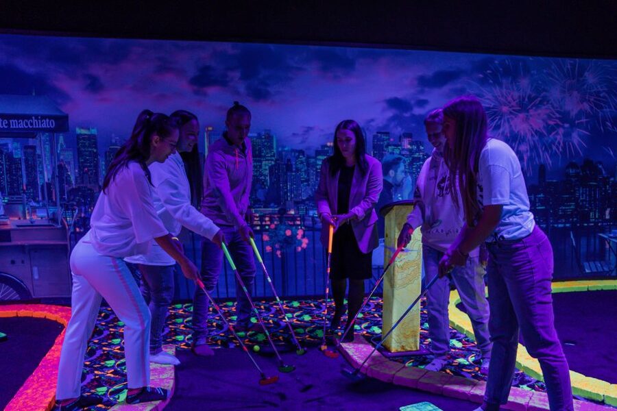 Woop! Glow golf: Ljubljana Btc City - Who Should Book WOOP! Glow Golf?