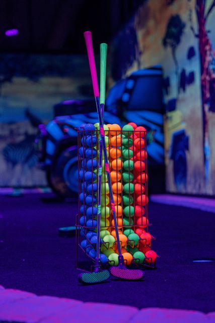 Woop! Glow golf: Ljubljana Btc City - Why the Neon Design Matters