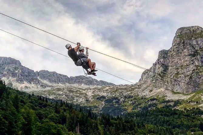 Zipline in Slovenia - Five 500-meter flights, not five quick zips
